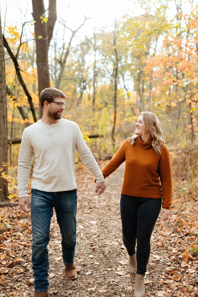 fall engagement session inspiration