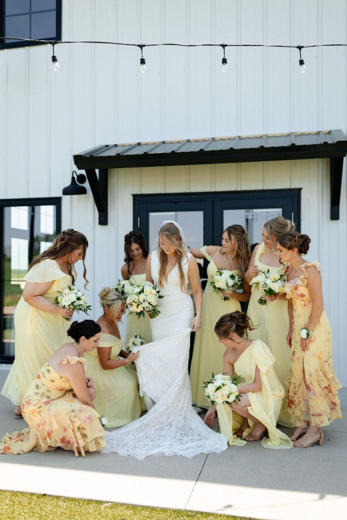 butter yellow wedding inspiration