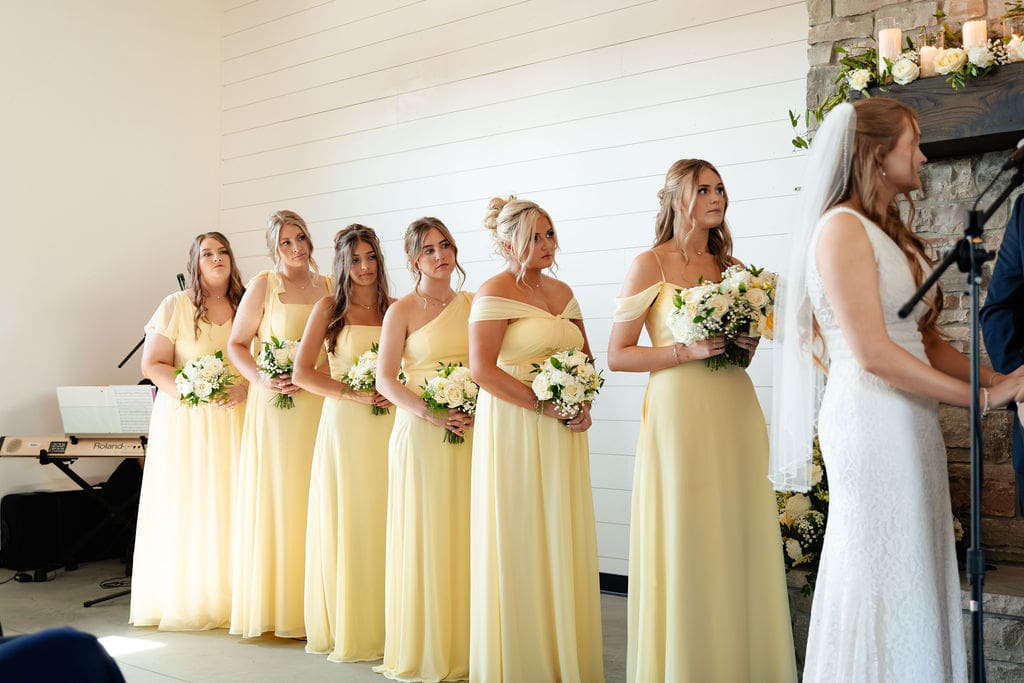 butter yellow wedding inspiration